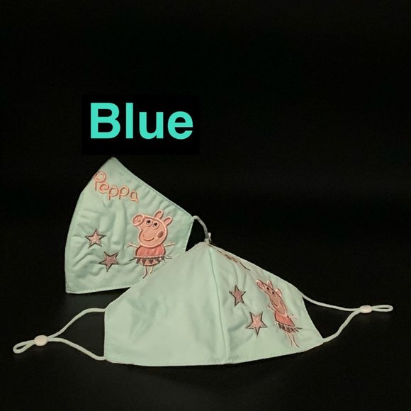 4 Pcs Cotton Peppa Pig Face Mask for Kids - Picture 2 of 6